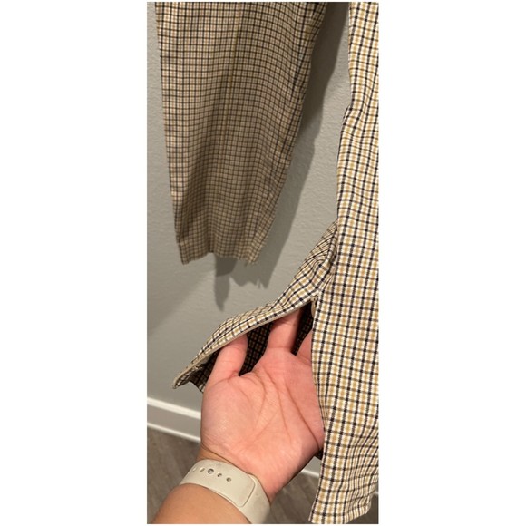 THEORY Alettah Ainsley Check Cropped Pants - Picture 6 of 6